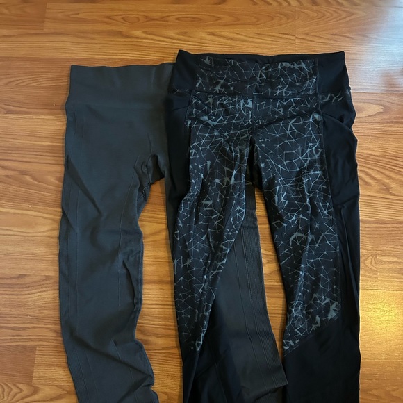2 pairs of Lululemon leggings. Both size 8. - Picture 2 of 3